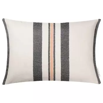 Наволочка Tom Tailor Ethno Line, 60 см цвет natur/schwarz