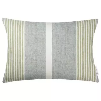 Наволочка Tom Tailor Fresh Stripe I, 60 см, зеленый
