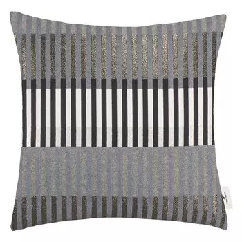 Наволочка Tom Tailor Glamour Stripe, 50 см, черно-белый