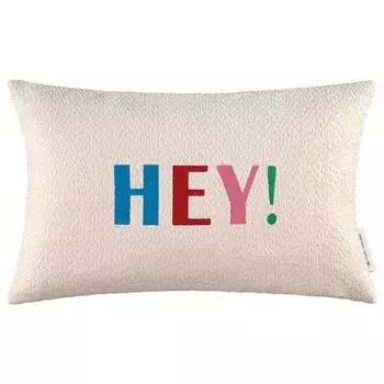 Наволочка Tom Tailor Hey, 30x50x1 см, белый