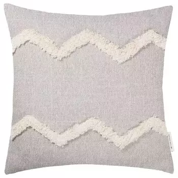 Наволочка Tom Tailor Structured Zag, 45 см, бежевый