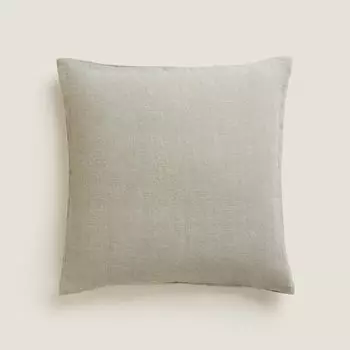 Наволочка Zara Home Linen, серый