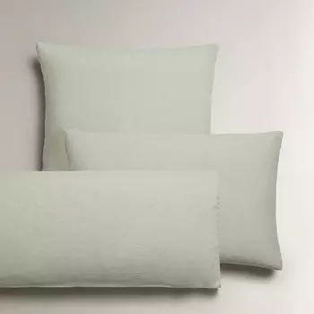 Наволочка Zara Home Linen, зеленый