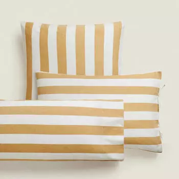 Наволочка Zara Home Striped, желтый