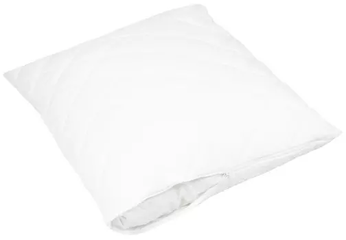 Наволочка Zollner, 70x90 см, белый