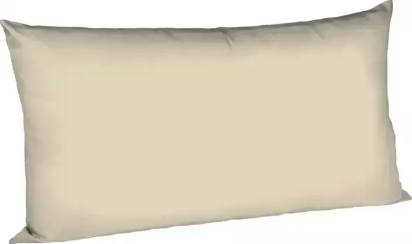 Наволочки fleuresse "Colours", (2 шт.), элегантный трикотаж интерлок без утюга, 100% хлопок 80х80 см, бежевый