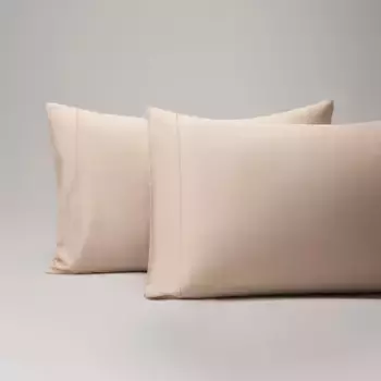 Наволочки из египетского хлопка плотностью 300 нитей New York Bassols, естественный