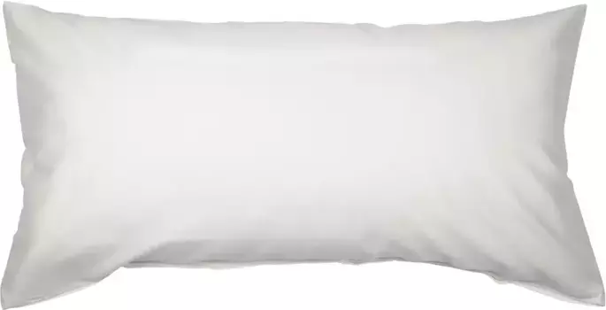 Наволочки Janine "Colors Mako Satin", (2 шт.), на молнии, однотонная наволочка, тонкая нить, 100% хлопок 80х40 см, цвет ecru