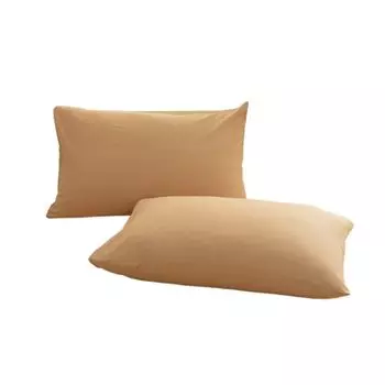Наволочки, набор из 2 шт., стандартный размер 48x74 см, мягкие и дышащие хлопковые наволочки, приятные для кожи наволочки (хаки) CANDeal