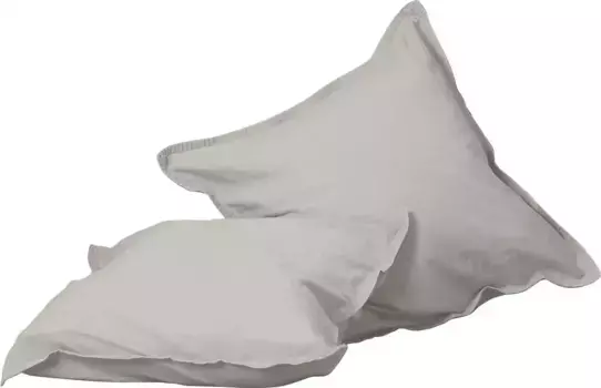 Наволочки Primera "Наволочки "Stone Washed", Primera (2 шт.)", (2 шт.), с имитацией камня 80х80 см, цвет leinen