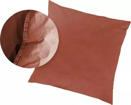 Наволочки Primera "Наволочки "Stone Washed", Primera (2 шт.)", (2 шт.), с имитацией камня 40х80 см, цвет rostrot