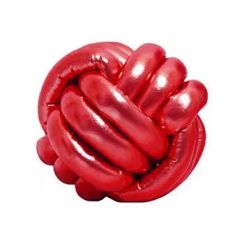 Назад Cishion Pinpin Ультра мягкий декоративный домашний декор Эластичный рождественский Новый год круглый узел Подушка для декора вечеринки Декор-красный, размеры: 20 см Stuttg