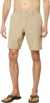 Назад в гибридные шорты 19 дюймов RVCA, хаки