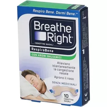 Назальные полоски с бальзамическими ароматами, стандартный размер Breathe Right