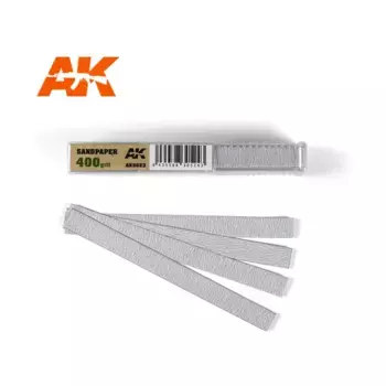 Наждачная бумага зернистостью 400 (мокрая), Supplies & Accessories (AK-Interactive)