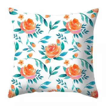 Нажимной чехол, устойчивый к выцветанию, дышащая полиэфирная подушка, чехол для подушки, товары для дома-D Stuttg