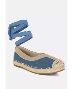 Название товара: Сандалии-эспадрильи Nalya со съемными шнурками London Rag, синий