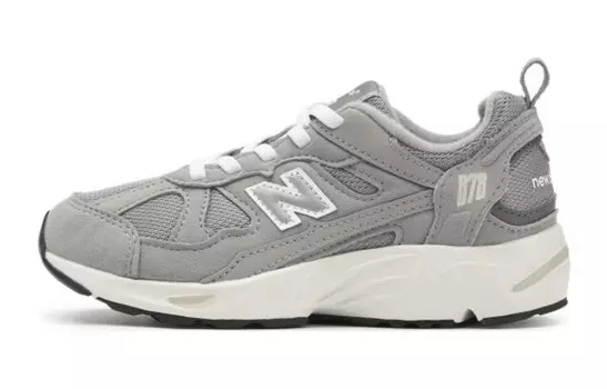 NB 878 Детские кеды Детские низкие серые New Balance