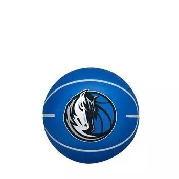 NBA Dribbler Dallas Mavericks микро баскетбольный мяч Wilson, цвет Mavericks Blue