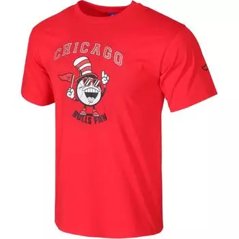 NBA Футболка Bulls унисекс красные