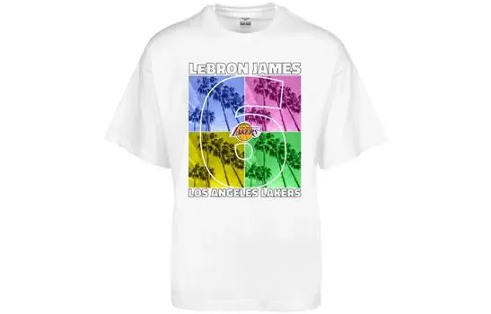 NBA Футболка James унисекс белые