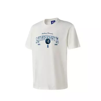 NBA Футболка с номером игрока, белые, унисекс