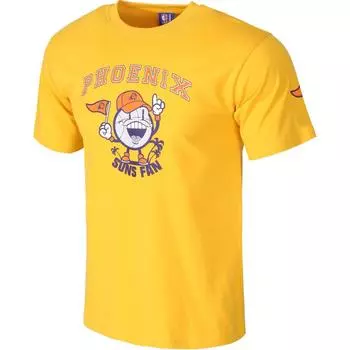 NBA Футболка Sun Team унисекс желтая