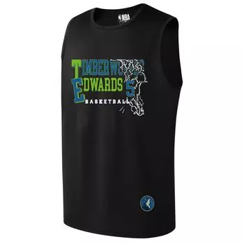 NBA Майка-топы унисекс черная