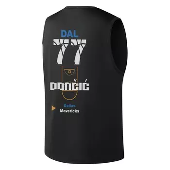 NBA Майка унисекс Dallas Mavericks Team/Luka Doncic/черная