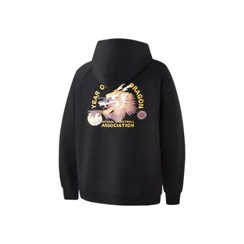 NBA Свитшот Dragon Year Series унисекс, черный