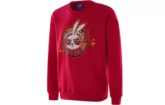 NBA Свитшот Team унисекс Crimson