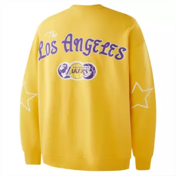NBA Толстовка Team Culture Series унисекс желтые