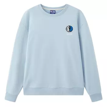 NBA Толстовка унисекс светло-голубая