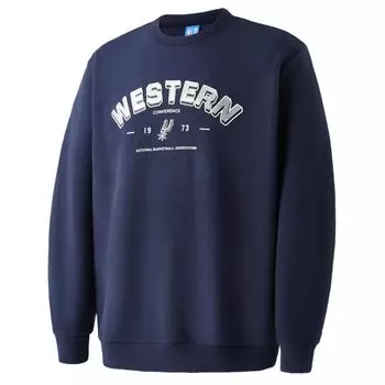 NBA Толстовка унисекс темно-синяя