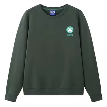 NBA Толстовка унисекс темно-зеленая