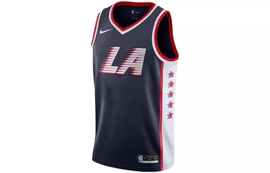 Nba X баскетбольная майка мужская темно-синяя Nike, синий