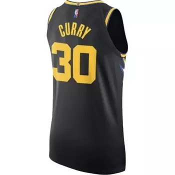 Nba X Golden State Warriors баскетбольная майка мужская черная Nike, черный