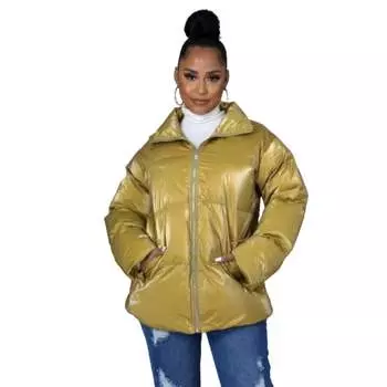 Неэластичная куртка-бомбер FASHNZFAB, желтый