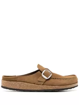 Неапольские сабо с пряжками Birkenstock, коричневый