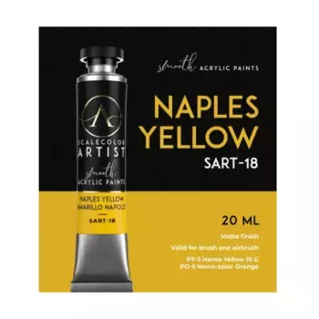 Неаполь Желтый, Scalecolor Artist Paints - Reds, Yellows, Oranges, and Pinks