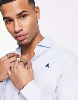 Небесно-голубая рубашка Scalpers Elisee