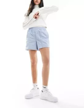 Небесно-голубые шорты Nike