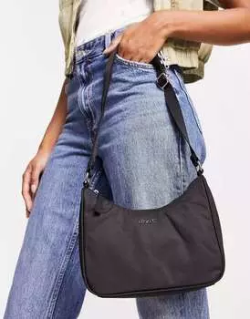 Небольшая черная сумка через плечо Levi's