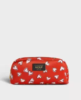 Небольшая косметичка Wouf, красный