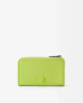 Небольшая однотонная женская сумочка на молнии Parfois, зеленый