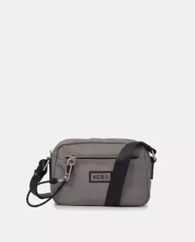 Небольшая сумка через плечо с застежкой-молнией Kcb, цвет Gris Humo
