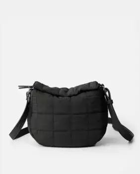 Небольшая сумка через плечо с застежкой-молнией Slang, черный