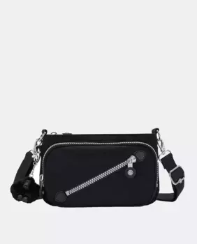 Небольшая сумка через плечо со съемным ремнем через плечо Kipling, черный