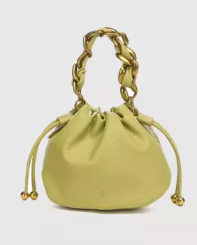 Небольшая сумка-мешок из переработанных материалов с несколькими ручками Abbacino, зеленый