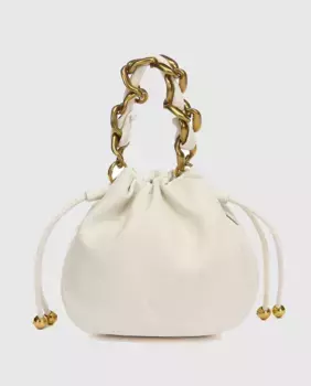 Небольшая сумка-мешок из переработанных материалов с несколькими ручками Abbacino, бежевый